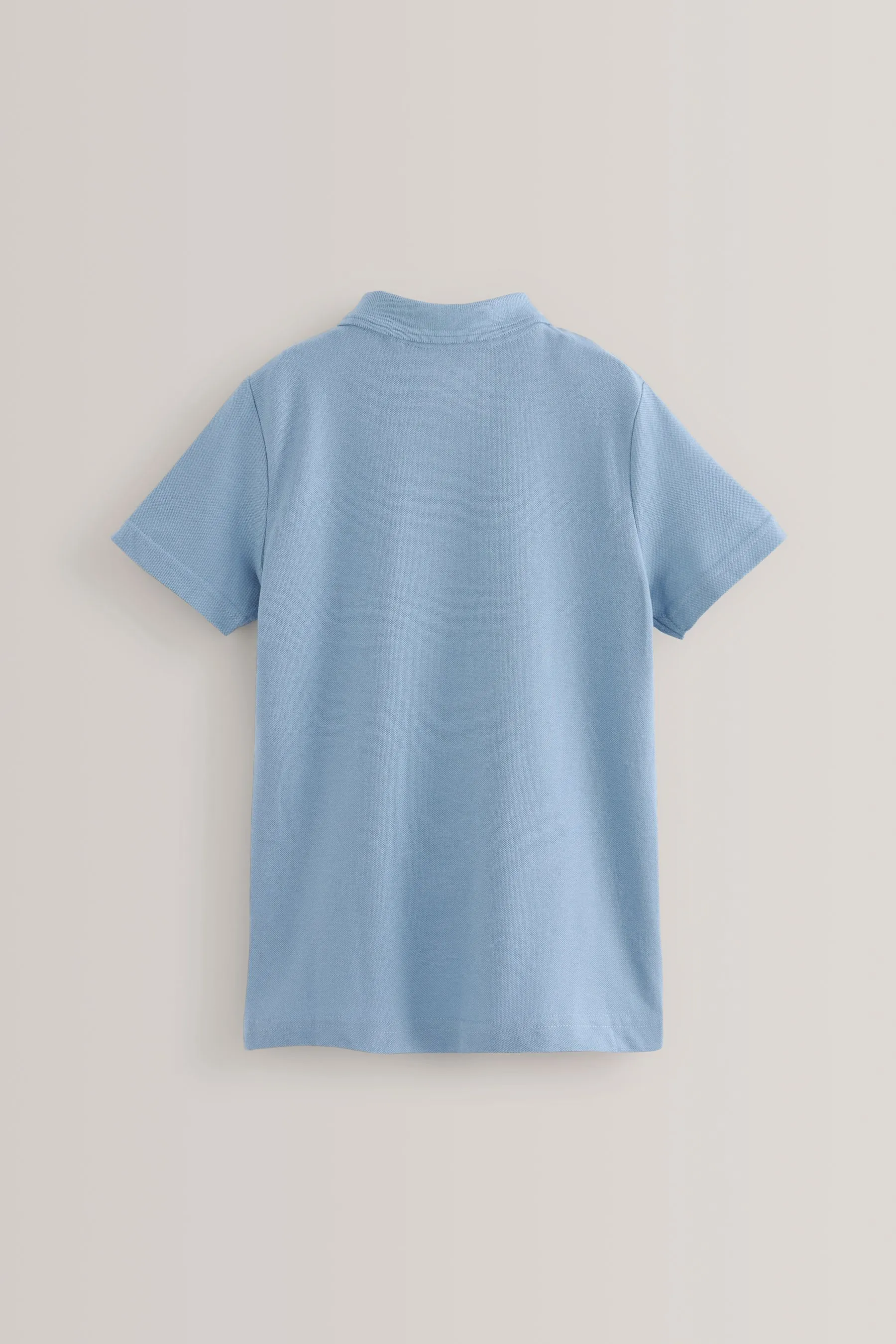 Cotone Scuola Maniche corte  100% Polo Cotone (3-16anni)    